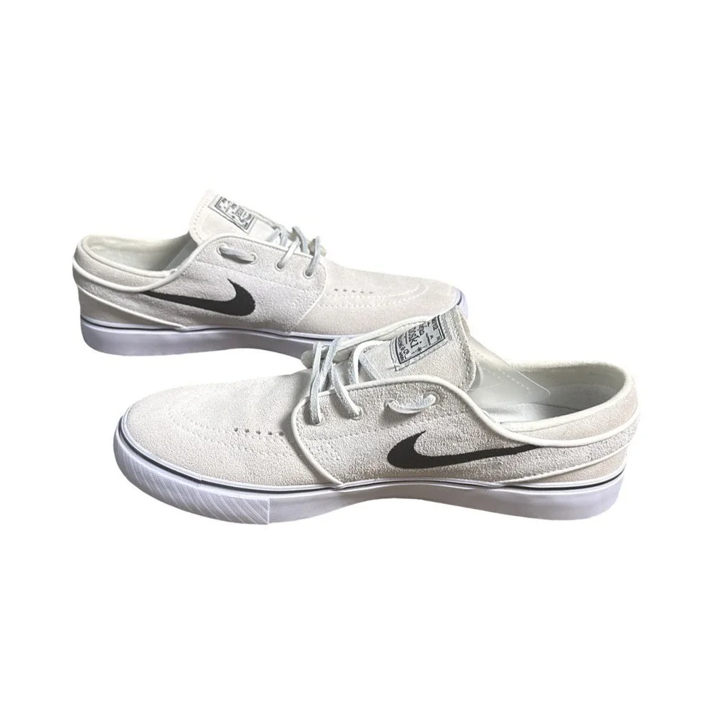 Nike SB Stefan‎ Janoski OG+ Mens US6 Alabaster Black Suede Skate Shoes